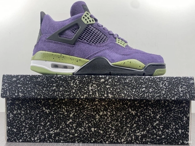 Bmlin shoes 4 Canyon Purple AQ9129-500 WMNS Jordan Air 0802